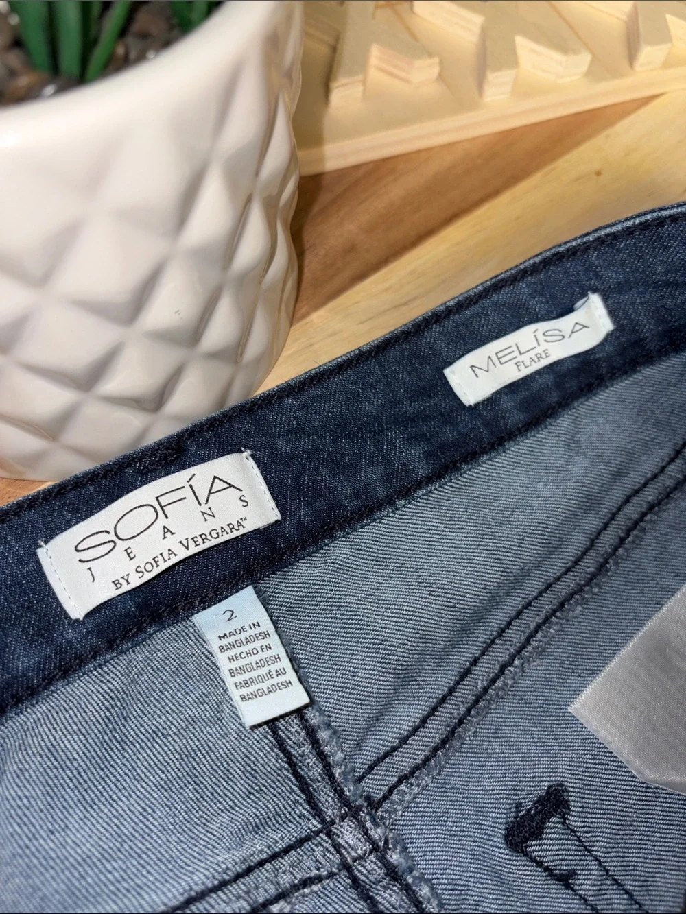 sofia by sofia vergara Dark Blue Bootcut Jeans